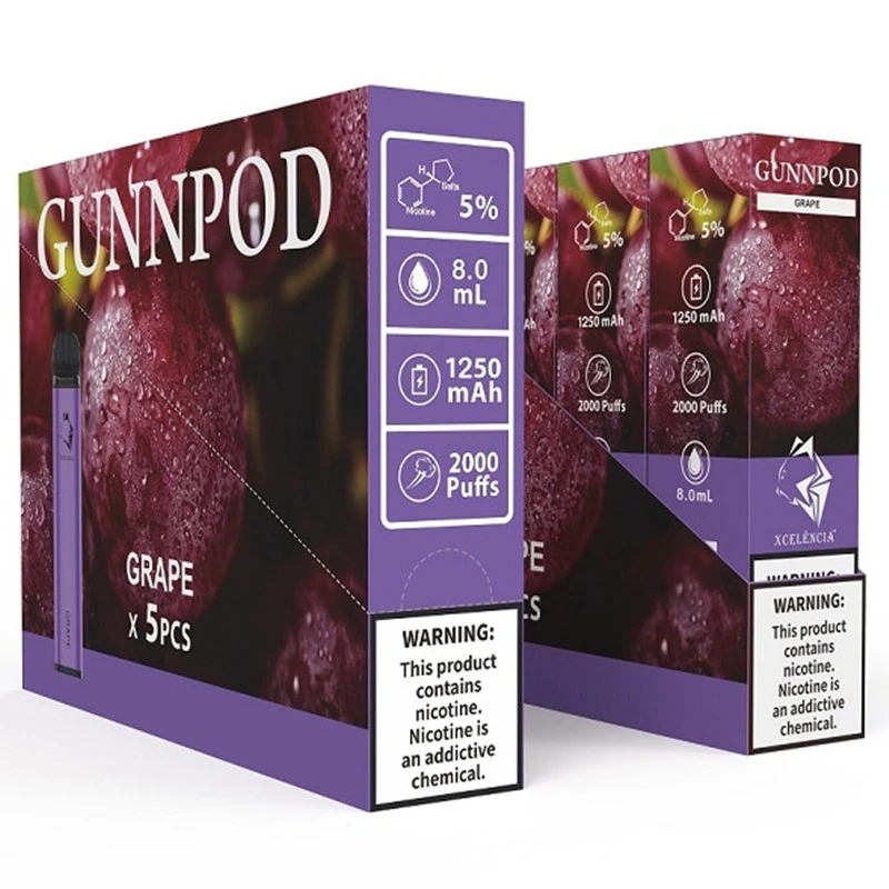 GUNNPOD 2000 PUFFS