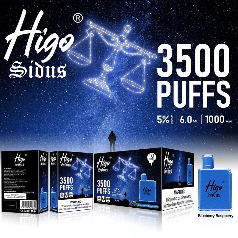 Vape za jednokratnu upotrebu Higo Sious 3500 Puffs