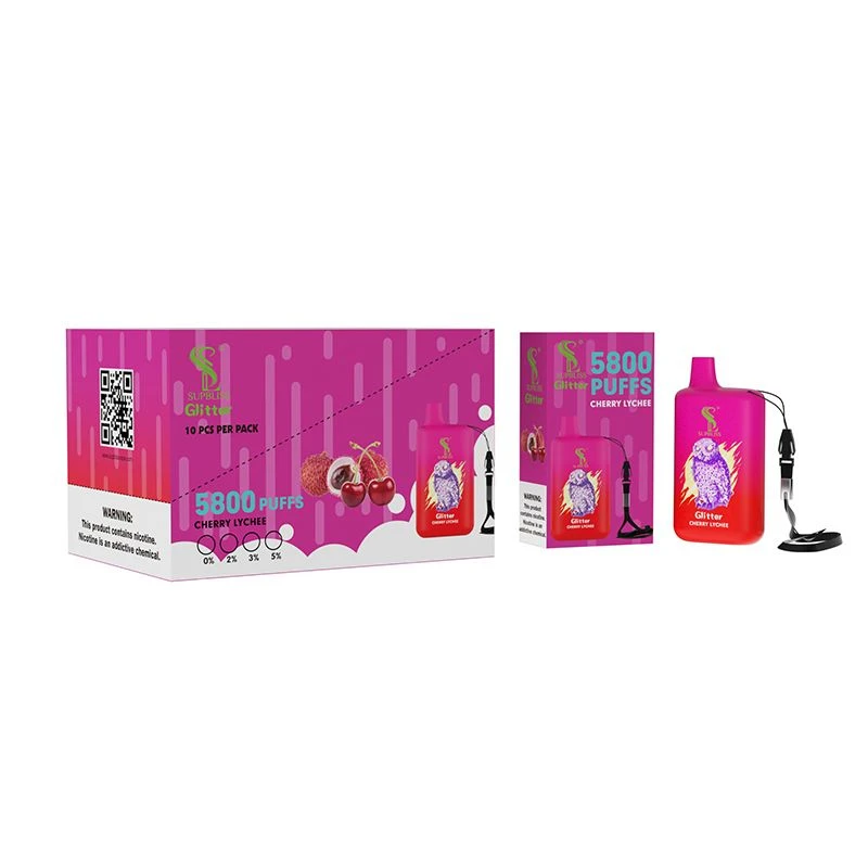 Supbliss Glitter 5800 Vape za jednokratnu upotrebu