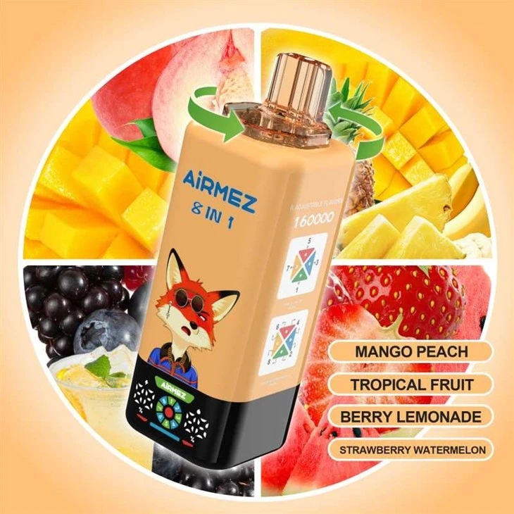Airmez Fox 8IN1 160K Puffs high quality