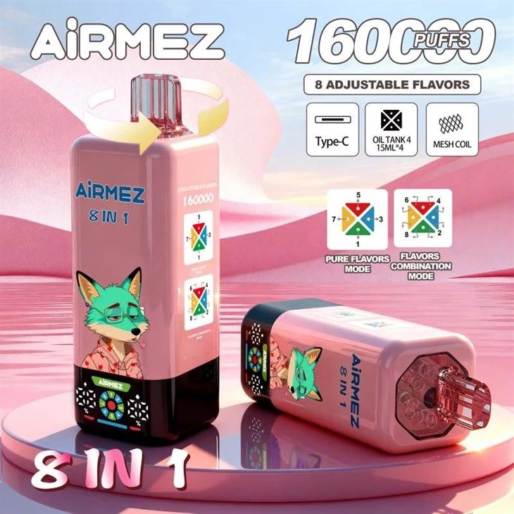 Airmez Fox 8IN{1}}K Puffs