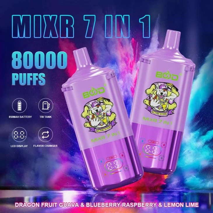 Bood mixr 7 in 1 80000 puff
