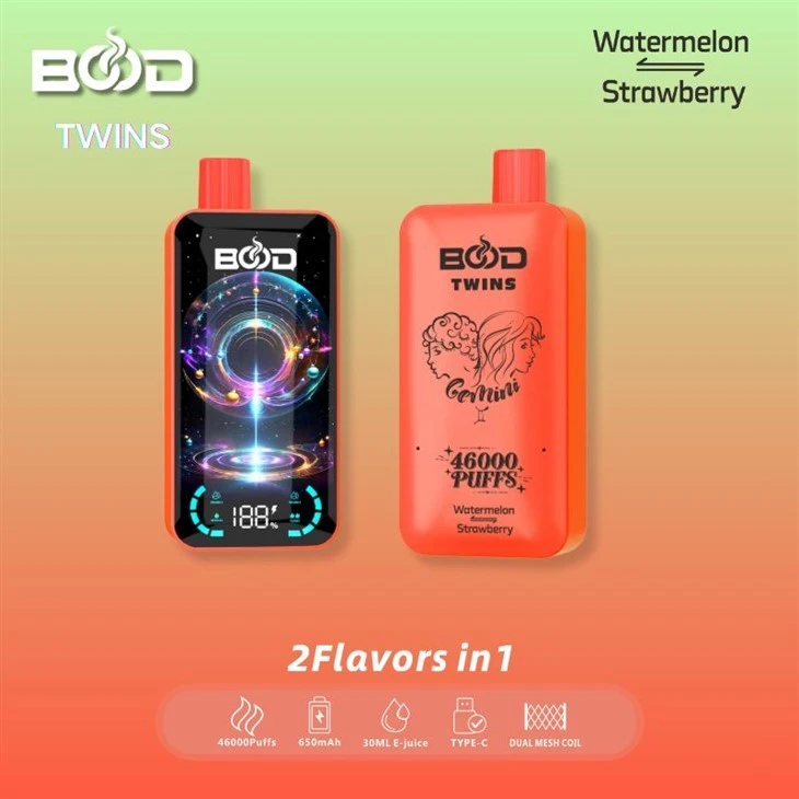 BOOD Twins 46000 Puffs Dvostruki ukus