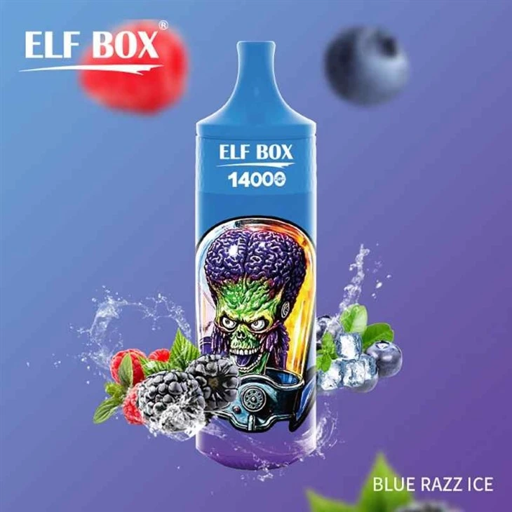 Blue Raz Ice _ELF BOX RGB14000