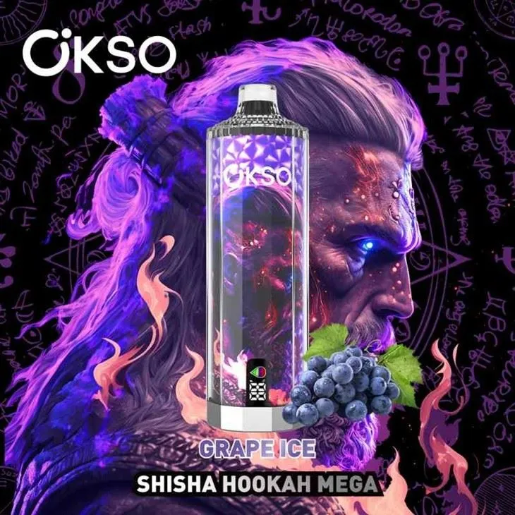 grape ice_OKSO shisha hookah mega 50k