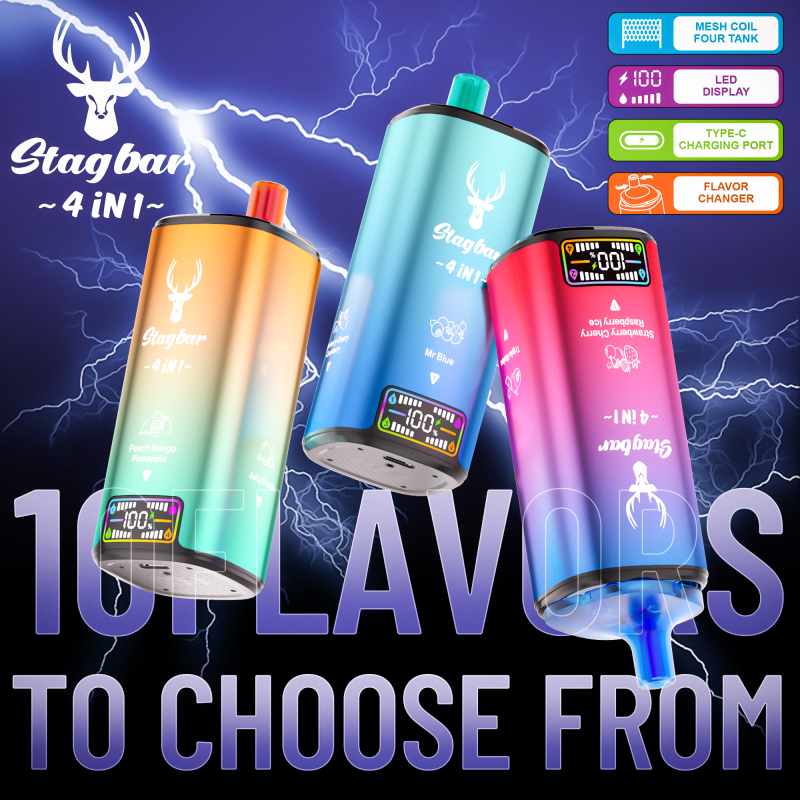STAG BAR 4 in 1 80K 10 STAG BAR 4 in 1 80K 10