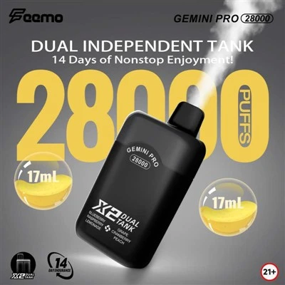 Feemo Gemini Pro 28000 Puffs Dvostruki okus