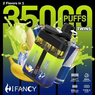 HIFANTY Twins 35000 Puffs Vape dvostruki okusi