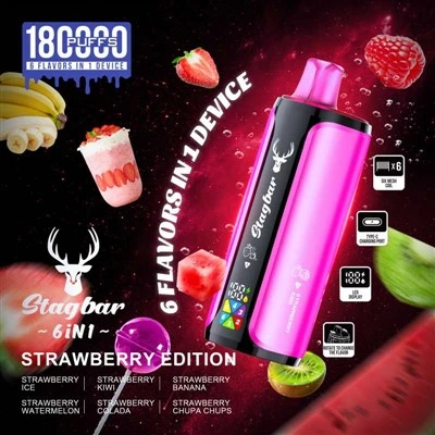 Stag Bar 180K 6u1 Vape