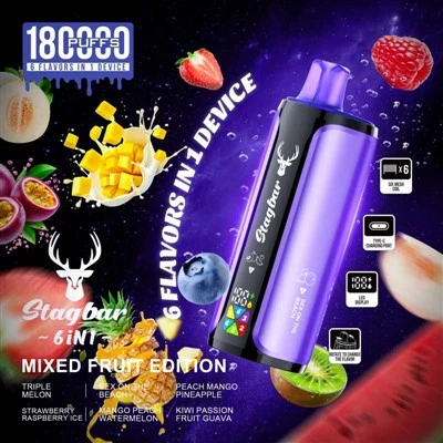 Stag Bar 180K Puffs 6u1 Vape