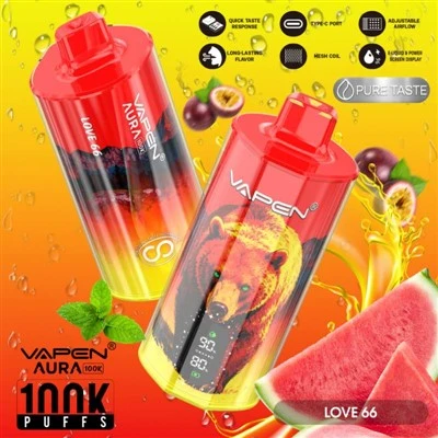 VAPEN AURA 100000 ČIST UKUS