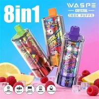Waspe Crystal 8 u 1 180K Puffs