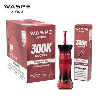 WASPE Shisha Hookah 300K Puffs