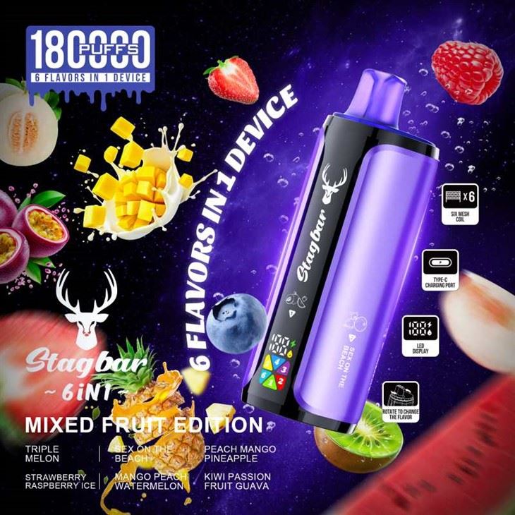 Stag Bar 6in{1}}K Puffs