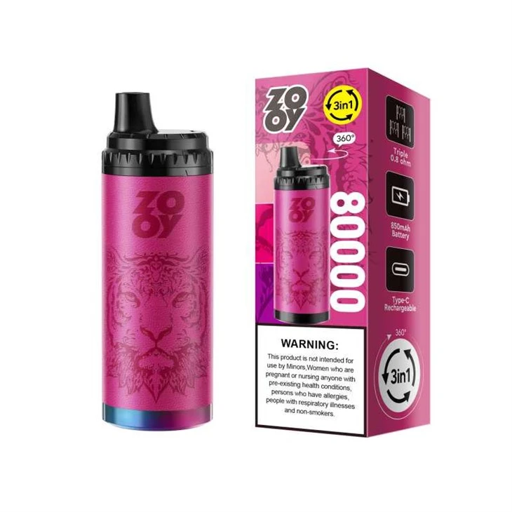 Zooy King 3 in 1 80000 Puffs