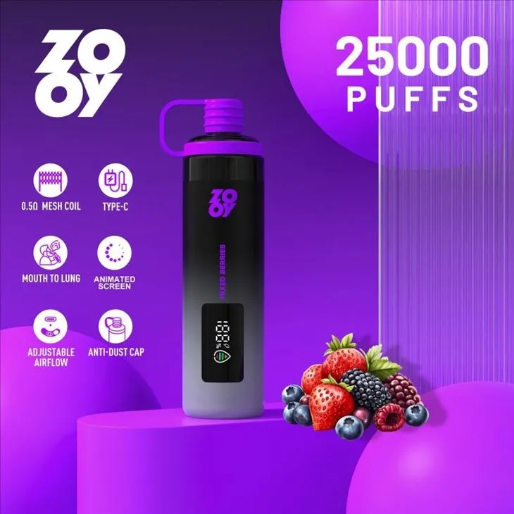 Mixed-Berries-zooy shisha 25000