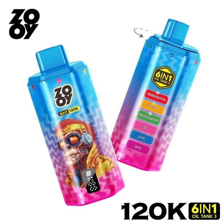 ZOOY VAPE 120K 6 U 1
